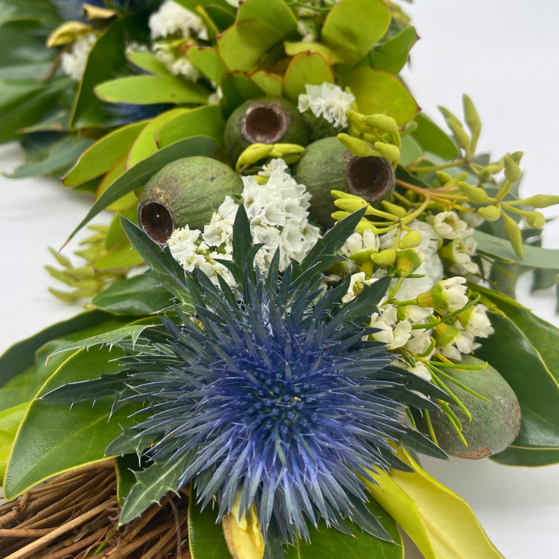 Modern Christmas Wreath